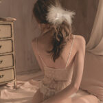 Angela's Delicate Lace Bodysuit - Image 5